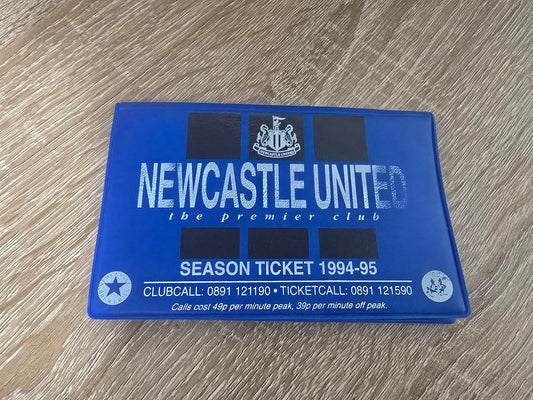 Newcastle United 1994/95 Used season ticket