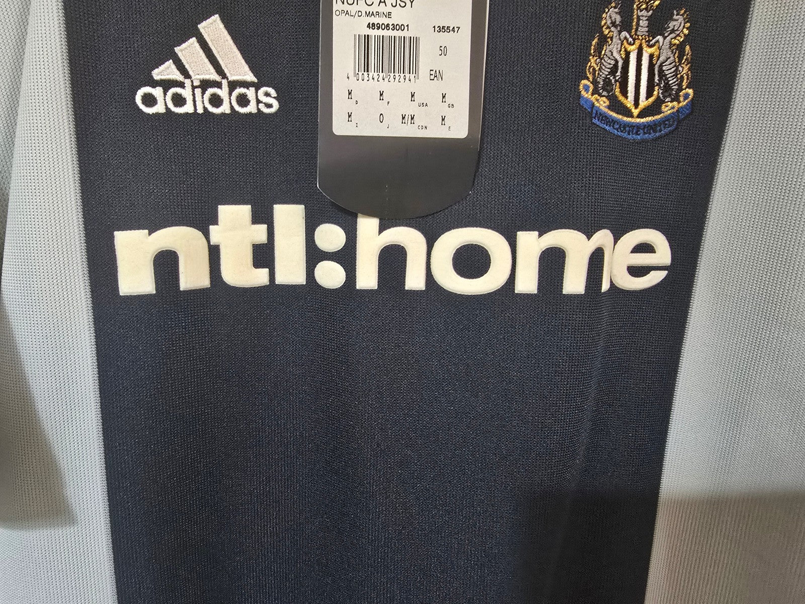 Newcastle United 2002/03 Away shirt, BNWT #9 SHEARER - Medium