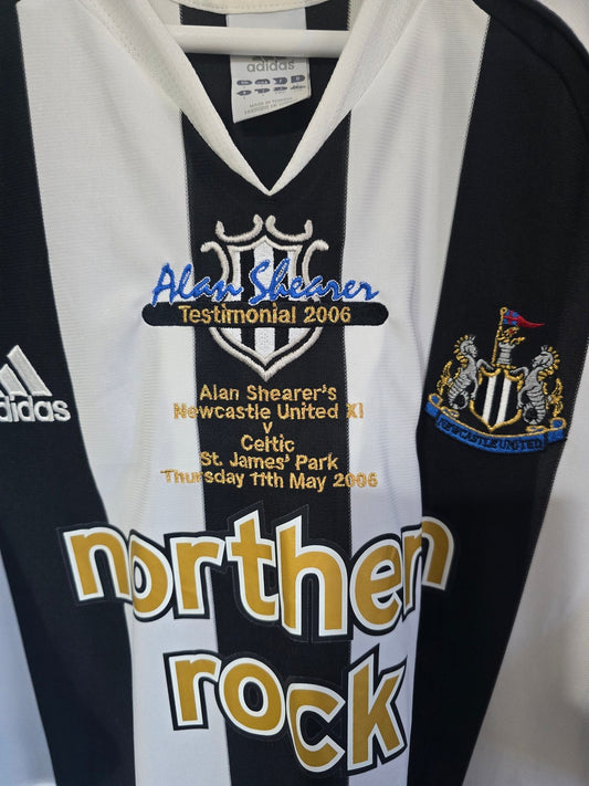 Newcastle United 2005/06 Alan Shearer testimonial shirt, BNWT - Large