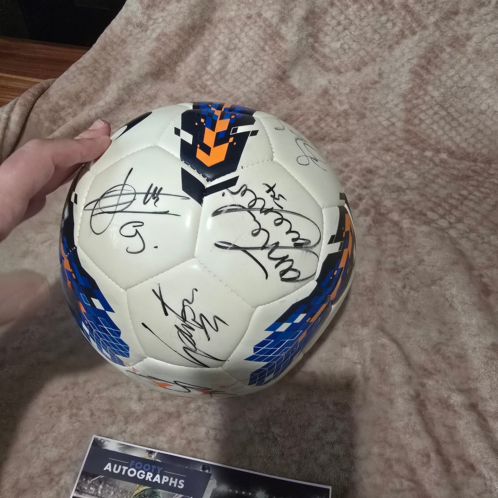 Newcastle United 2012/13 Signed ball with COA