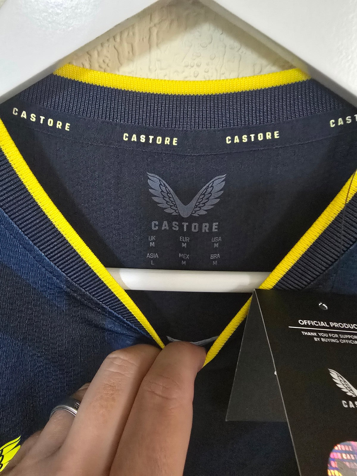 Newcastle United 2023/24 Castore third shirt, Player issue, BNWT - Medium