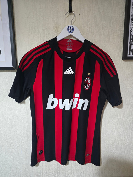 Ac MIlan 2006/07 Adidas home shirt, Small, #32 BECKHAM