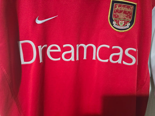 Arsenal Home Football Shirt 2000/02 Adults Small Nike