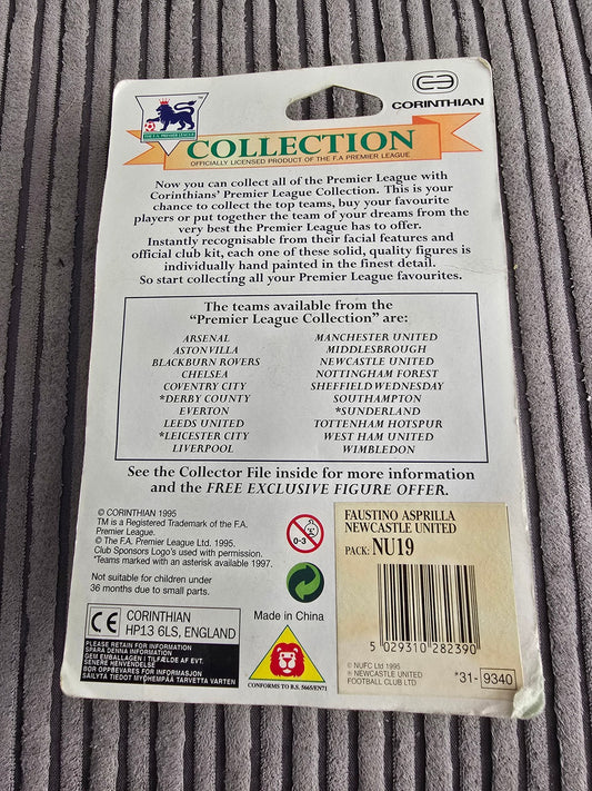 Newcastle United Corinthians Faustino Asprilla boxed NU19