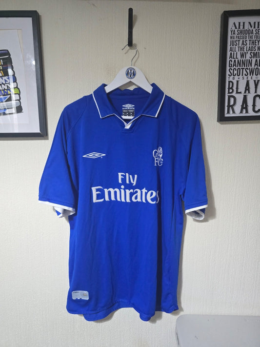 Chelsea 2001/03 Umbro Home Shirt - XL