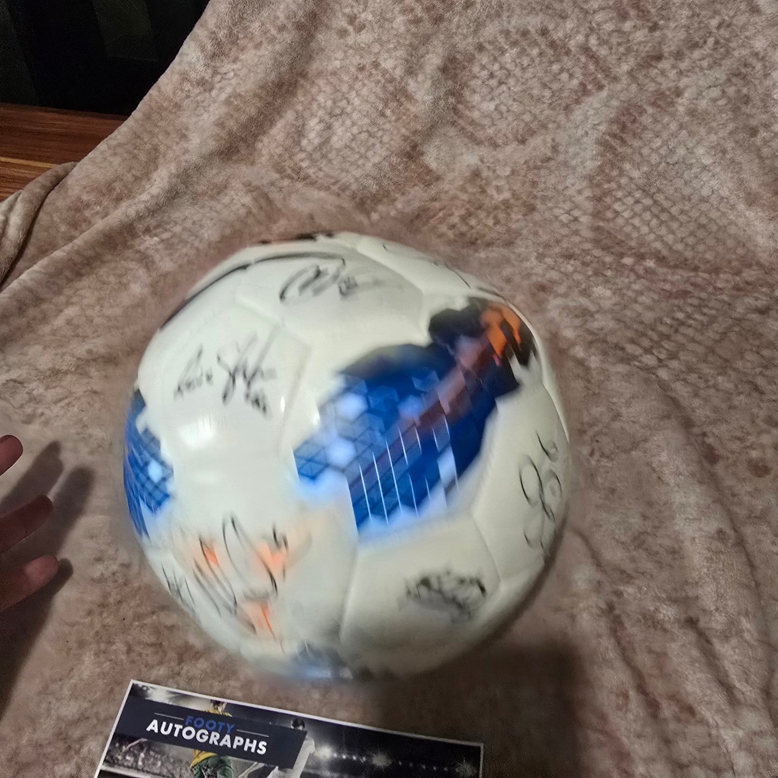 Newcastle United 2012/13 Signed ball with COA