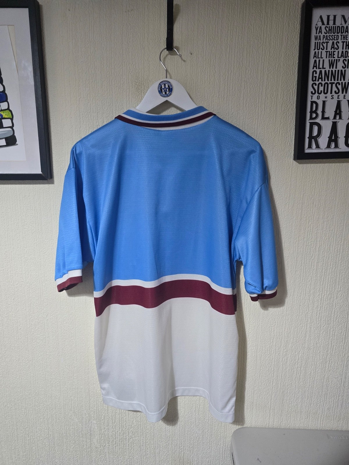 Aston Villa 1997/98 Reebok away shirt - Large