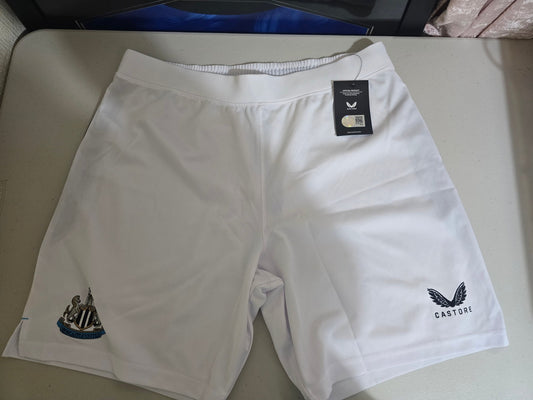 Newcastle United 2023/24 Home alternative shorts, BNWT - Large