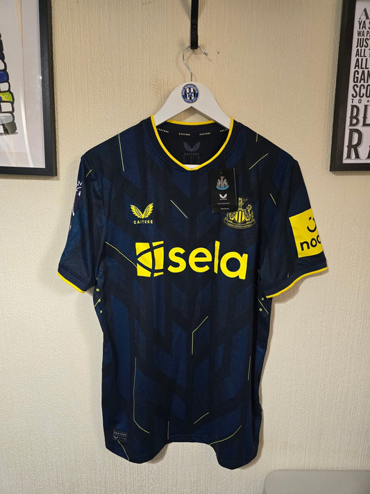 Newcastle United 2023/24 Castore third shirt, Player issue, BNWT - Medium