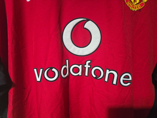 Manchester UNited 2002/04 Nike Home Shirt - XL