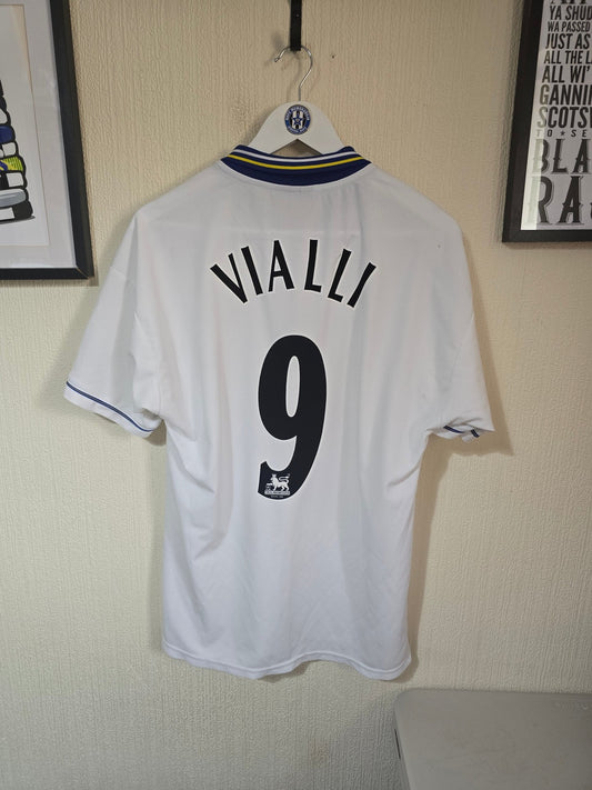 Chelsea 1999/00 Umbro away shirt #9 VIALLI - Large