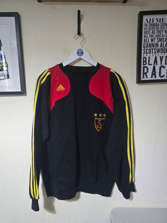 Galatasaray 2000s Adidas Training Sweatshirt - Medium