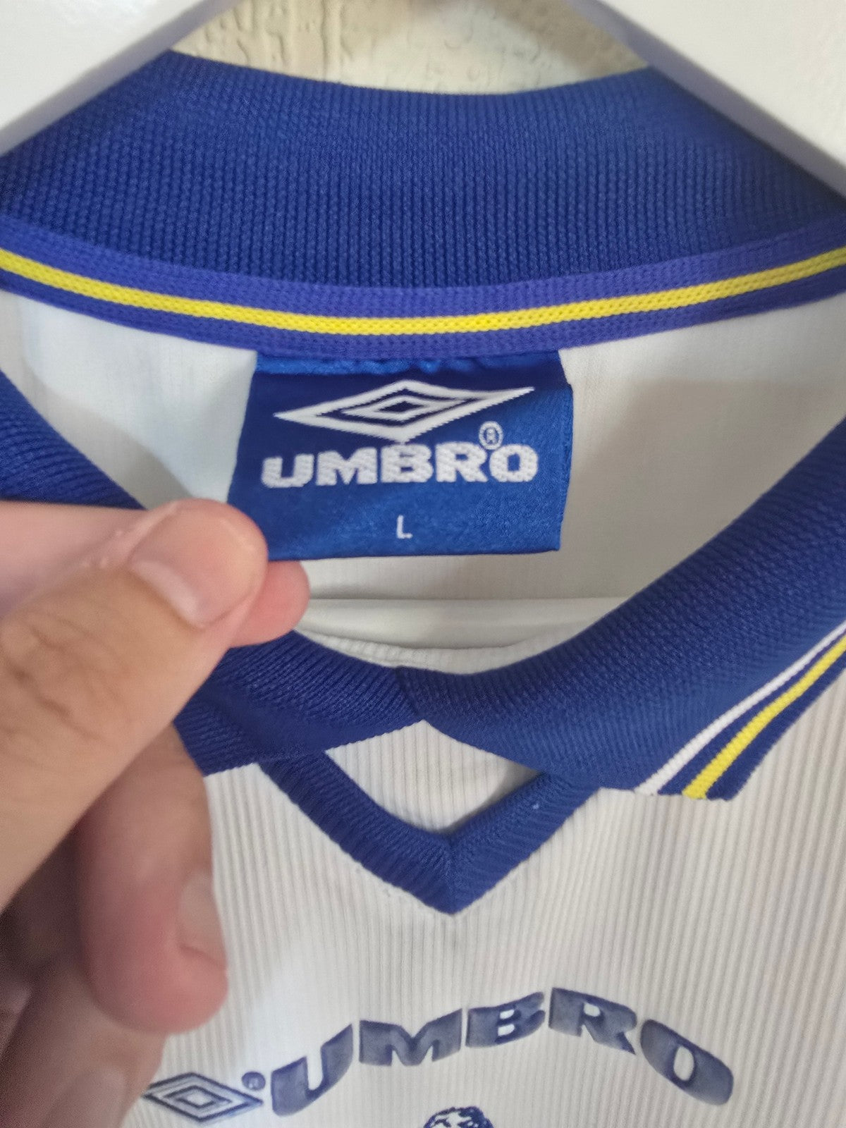 Chelsea 1999/00 Umbro away shirt #9 VIALLI - Large