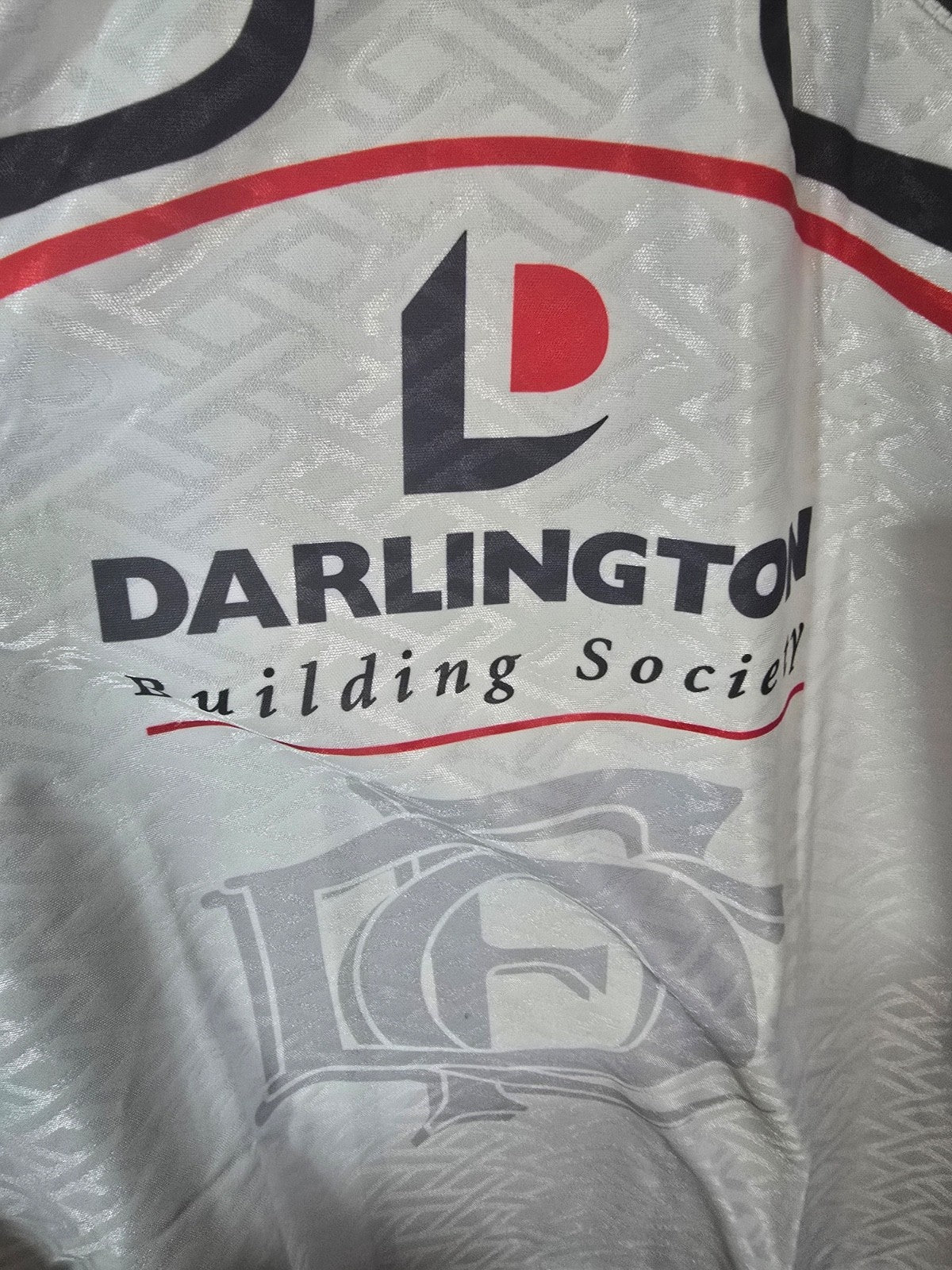 Darlington 1998/99 Long sleeved Biemma home shirt, BNIB - Medium
