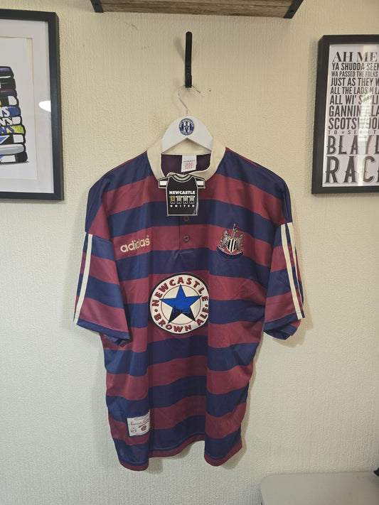 Newcastle United Original BNWT 1995/96 Away Shirt - Large