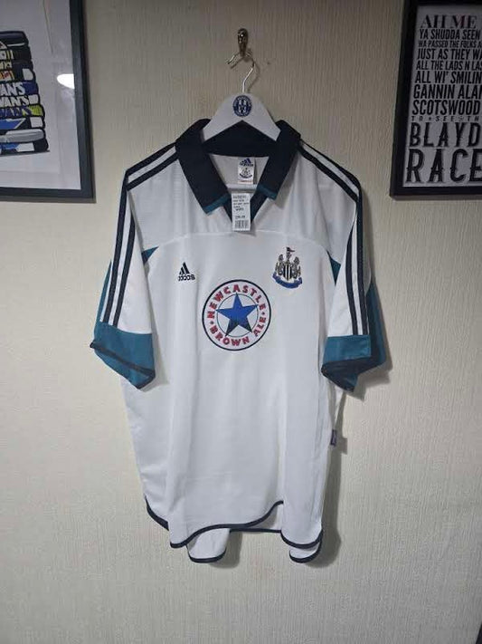 Newcastle United 1999/00 Away shirt, BNWT - XXL