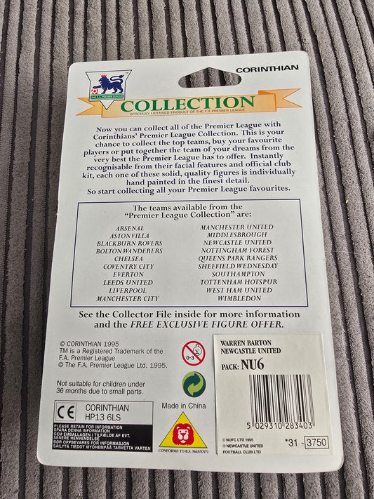 Newcastle United Corinthians Warren Barton Boxed NU6 #1