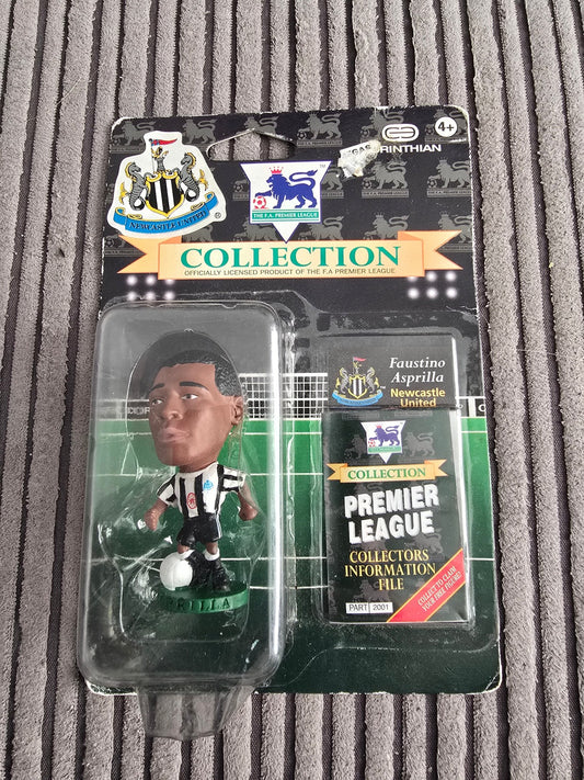 Newcastle United Corinthians Faustino Asprilla boxed NU19