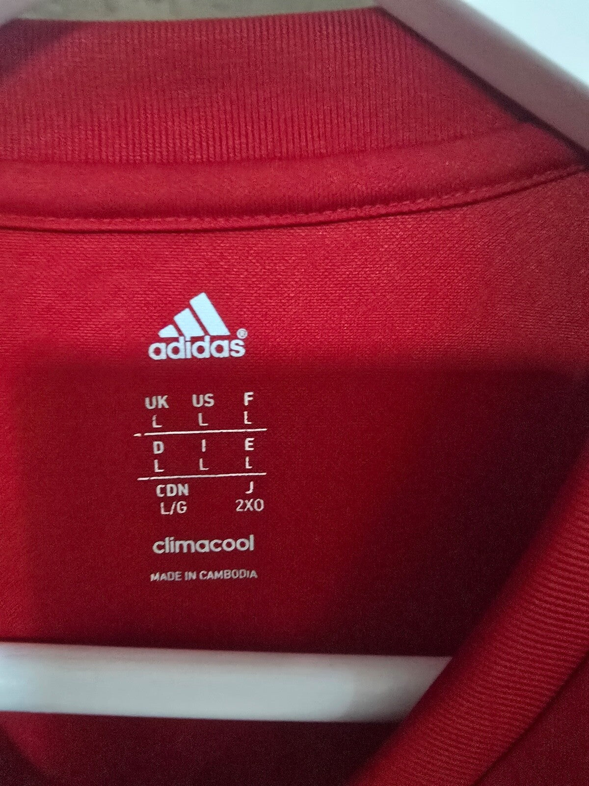Nottingham Forest 2014/15 Adidas, Gary Gardner worn training top - Large