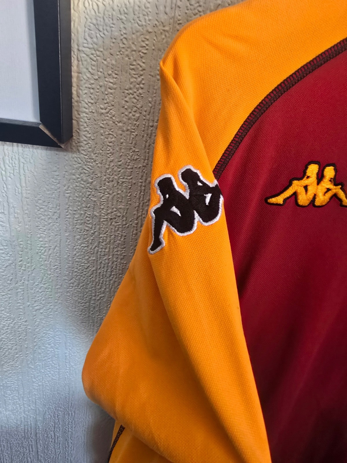 AS Roma 2002/03 Kappa European home shirt #33 BATISTUTA, Large