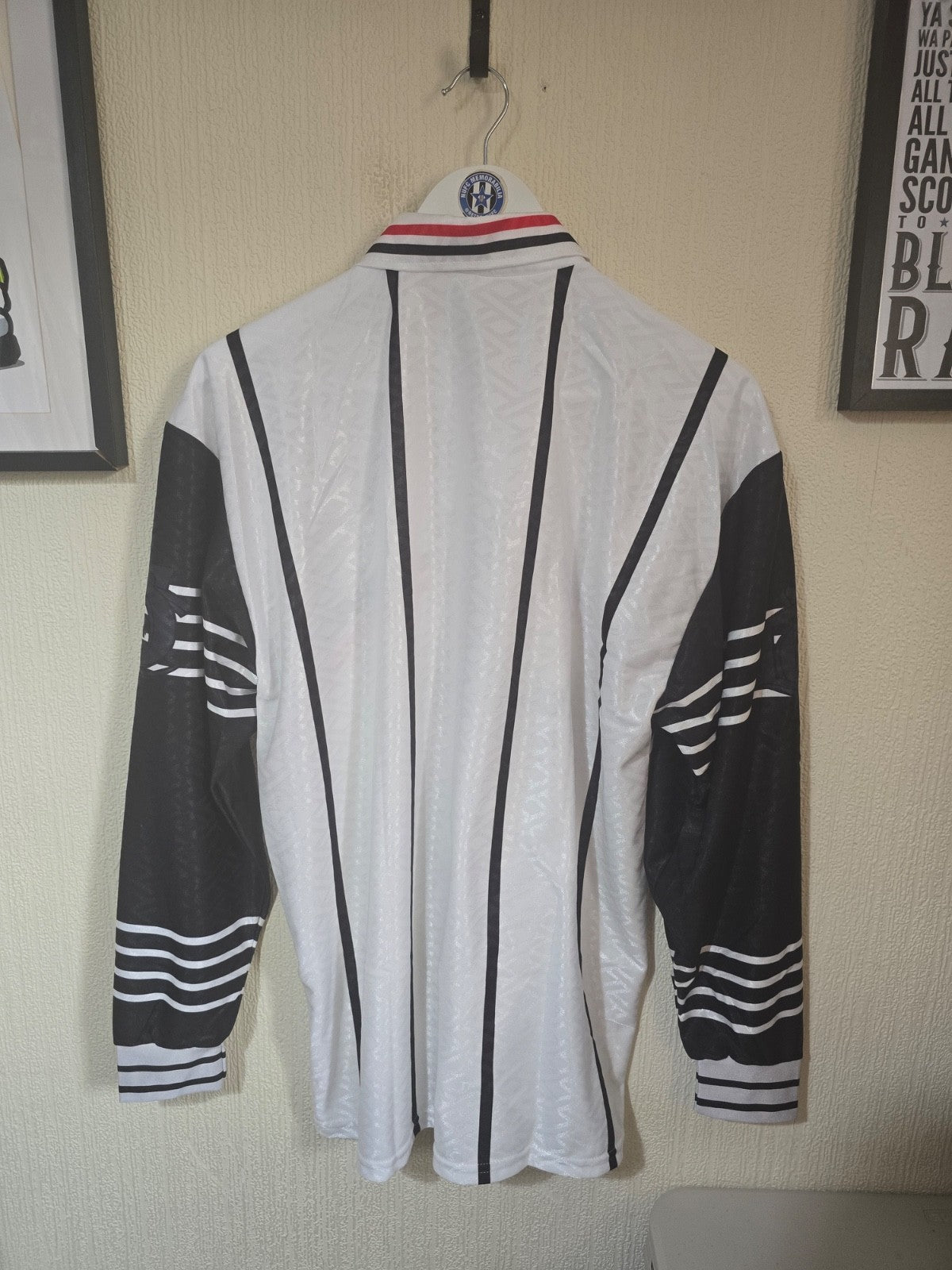 Darlington 1998/99 Long sleeved Biemma home shirt, BNIB - Medium