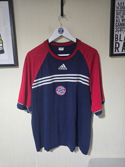 Bayern Munich 1998/99 Adidas Training shirt, Large
