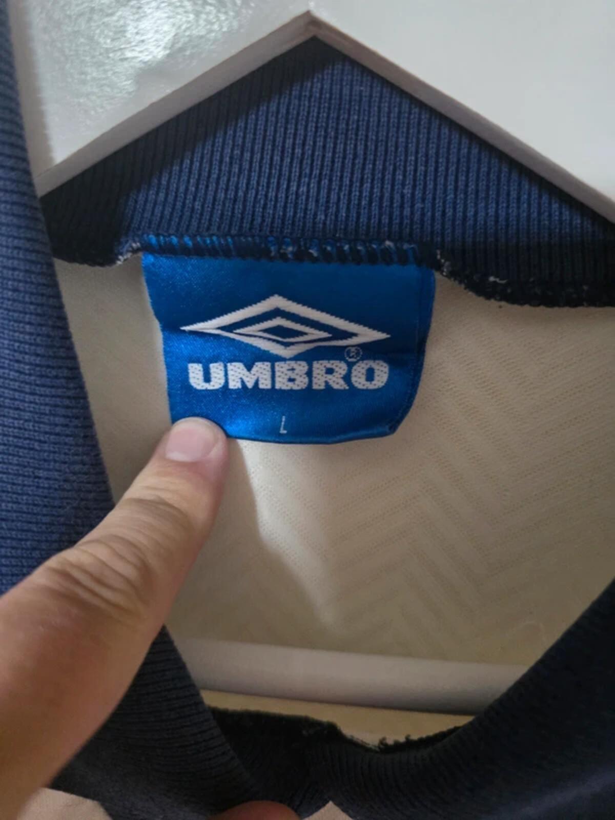 England Umbro 1993/95 home shirt, Large