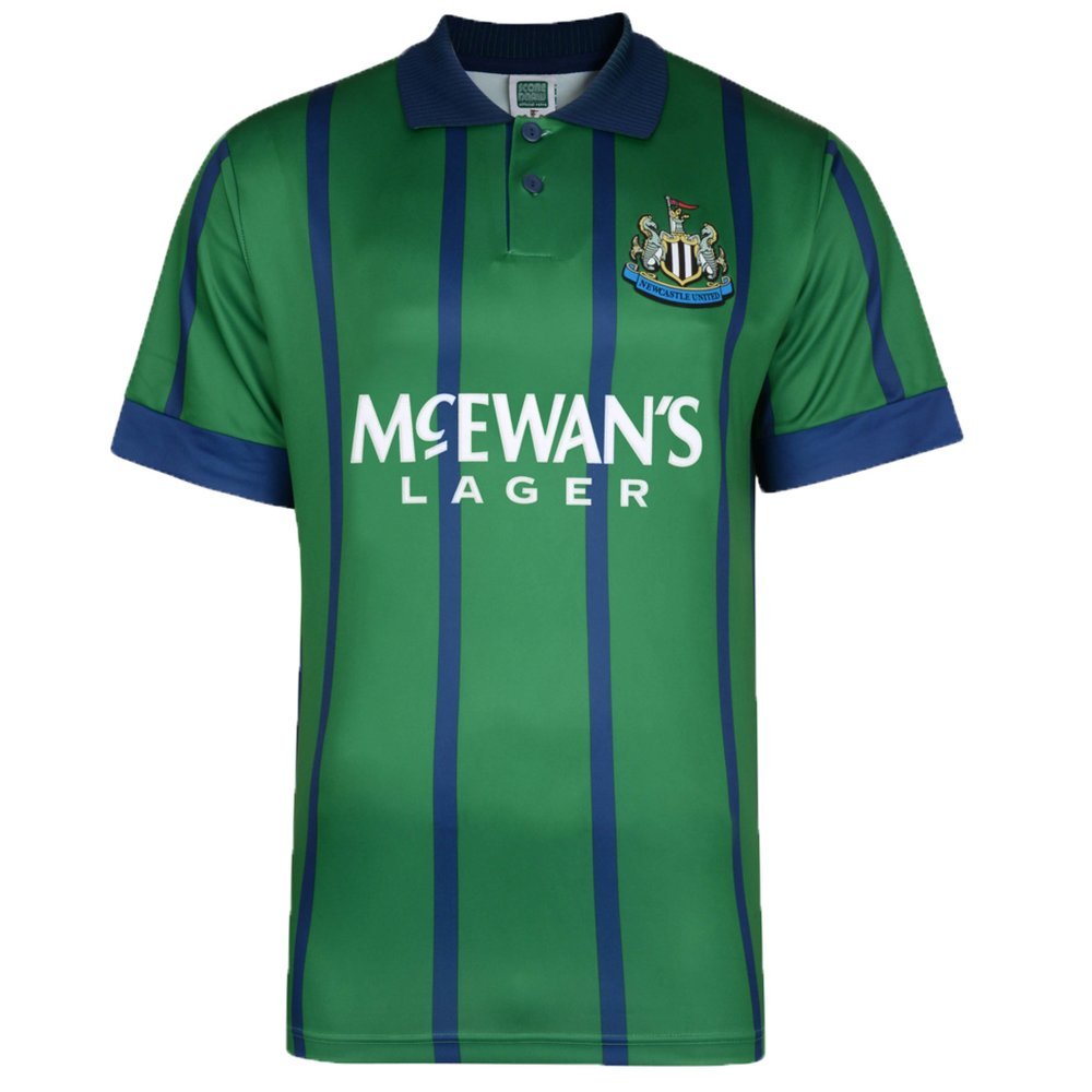 Score Draw Newcastle United 1995 Away Retro Football Shirt – RetroNUFC