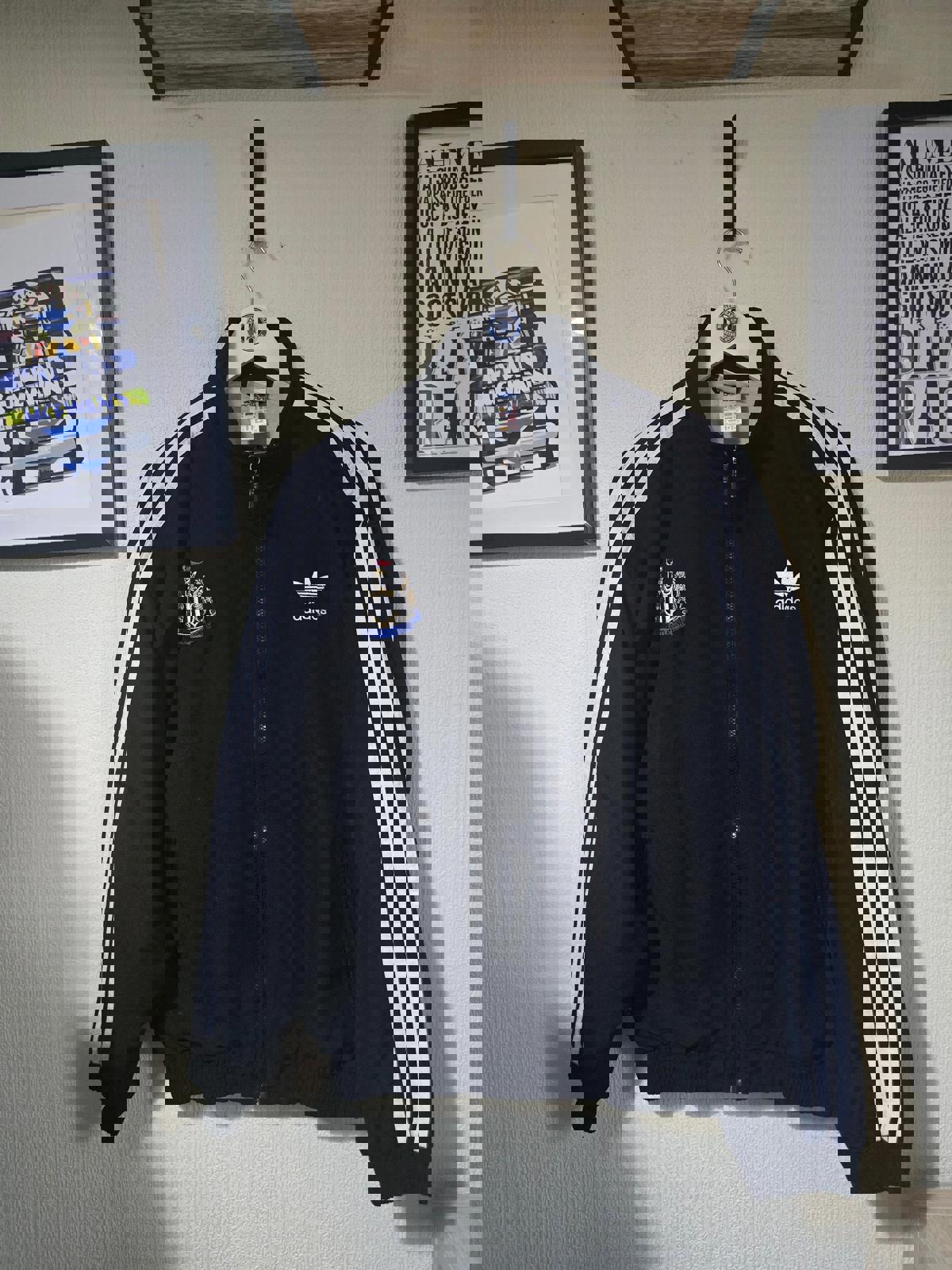 Newcastle United 2008/09 Adidas Originals Jacket - Medium