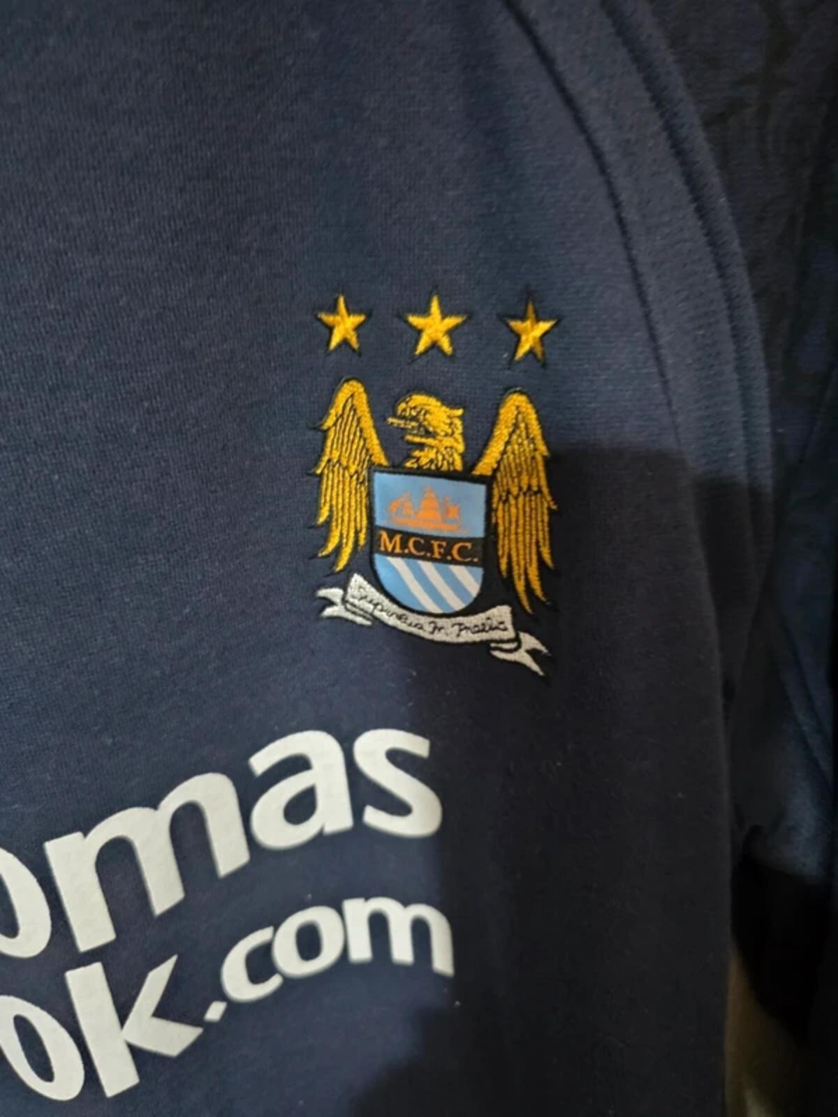 Manchester City 2008/09 Le Coq Sportif Sweatshirt - Medium