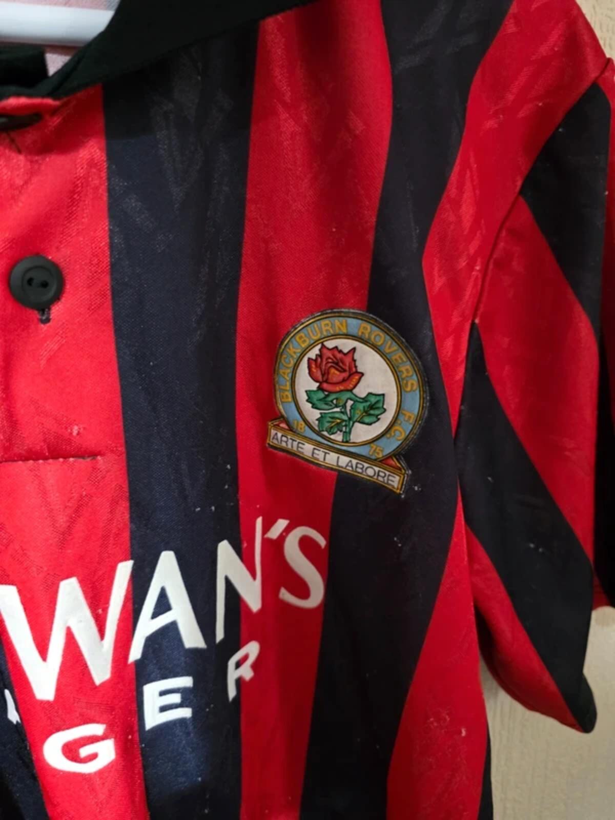 Blackburn Rovers 1992/94 Asics away shirt - Medium