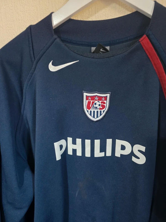 USA 2000s Nike total 90s player issue sweatshirt - XL