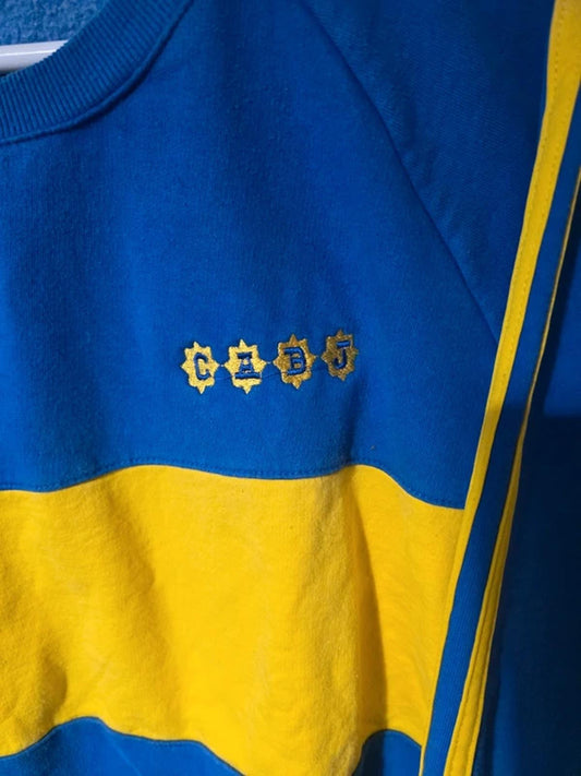 Boca Juniors Adidas 80s Sweatshirt - XL