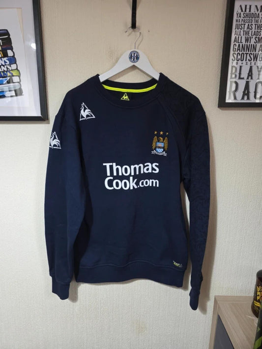 Manchester City 2008/09 Le Coq Sportif Sweatshirt - Medium