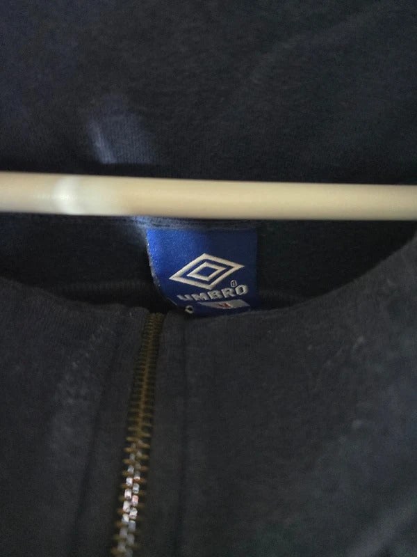 England 2000/02 Umbro 1/4 zip sweatshirt - Medium