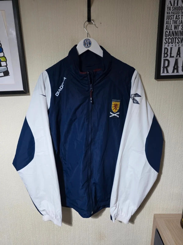Scotland 2006/08 Diadora rain jacket - XL