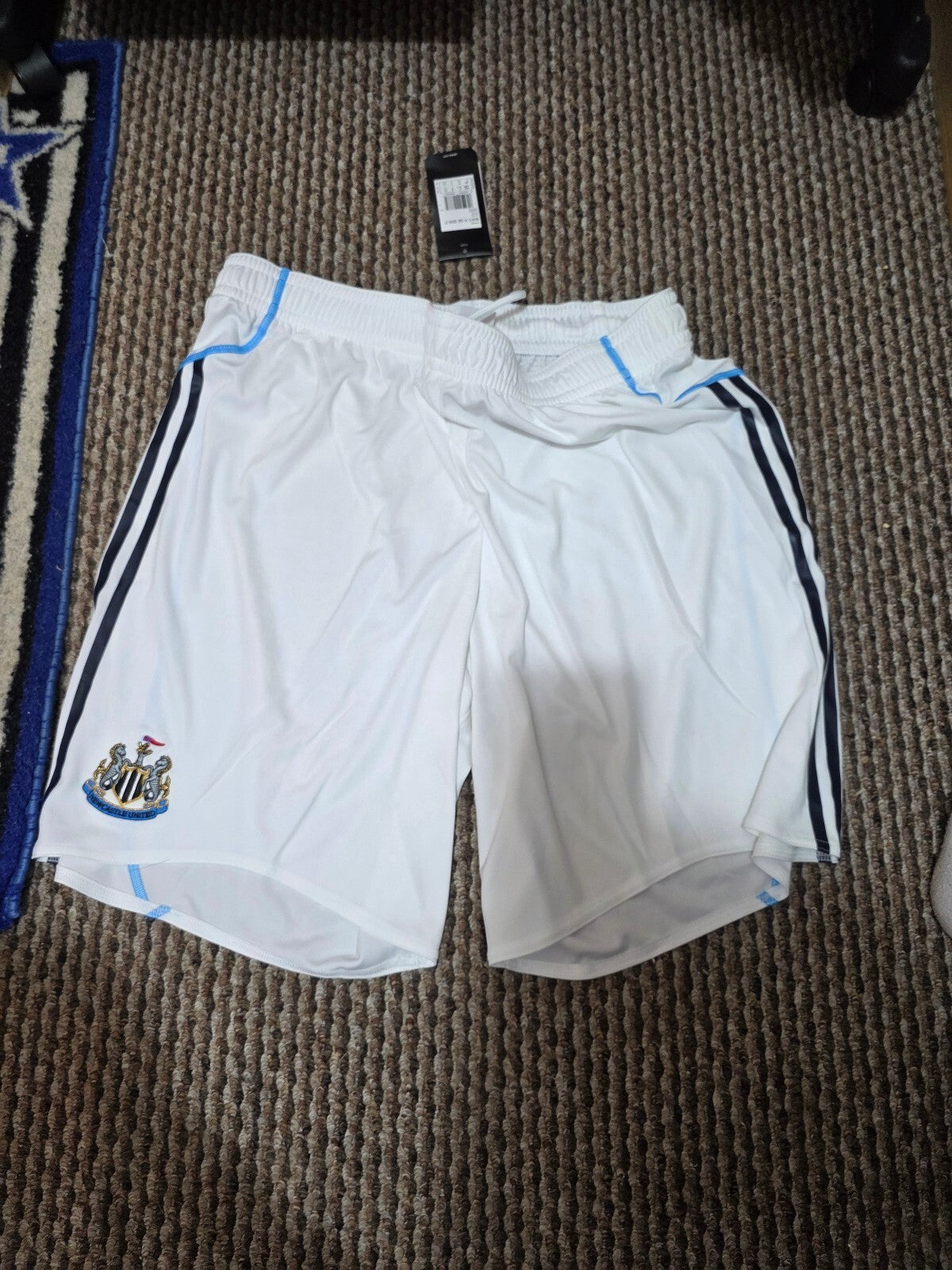 Newcastle United 2009/10 Adidas Keeper shorts, BNWT - XXL