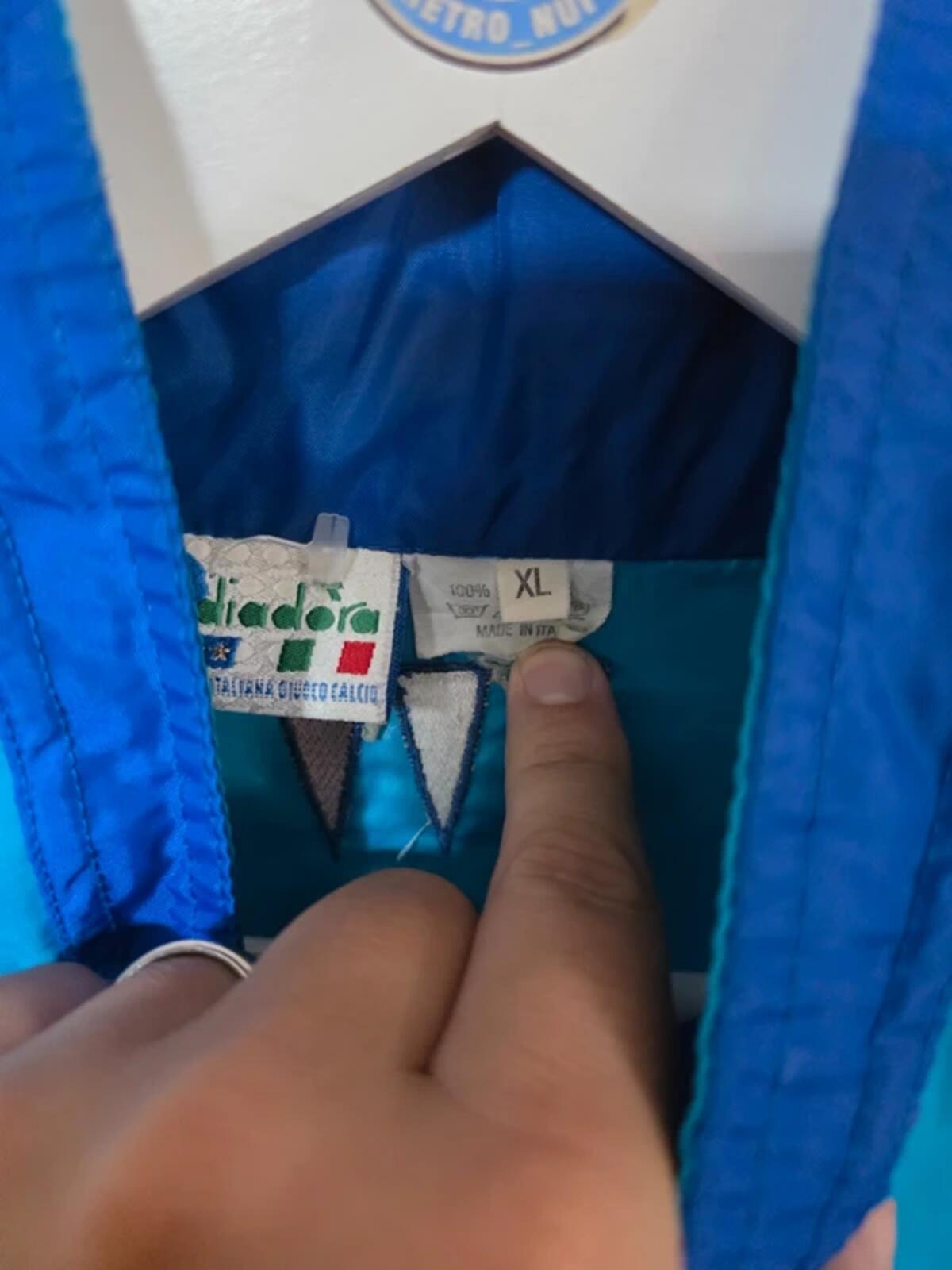 Italy 1992/94 Diadora Rain Jacket - XL