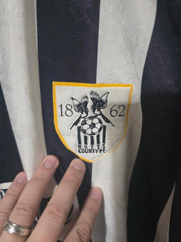 Notts County 1994/95 Mitre home shirt XL