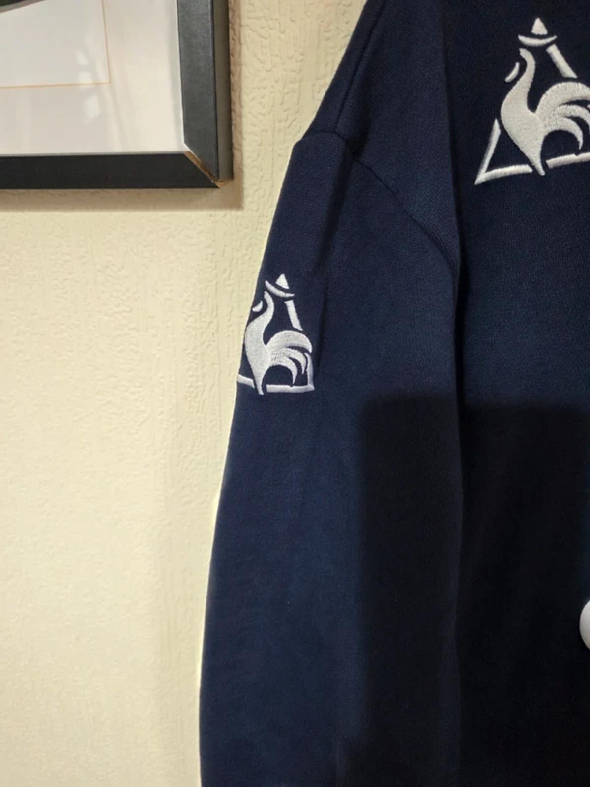 Manchester City 2008/09 Le Coq Sportif Sweatshirt - Medium