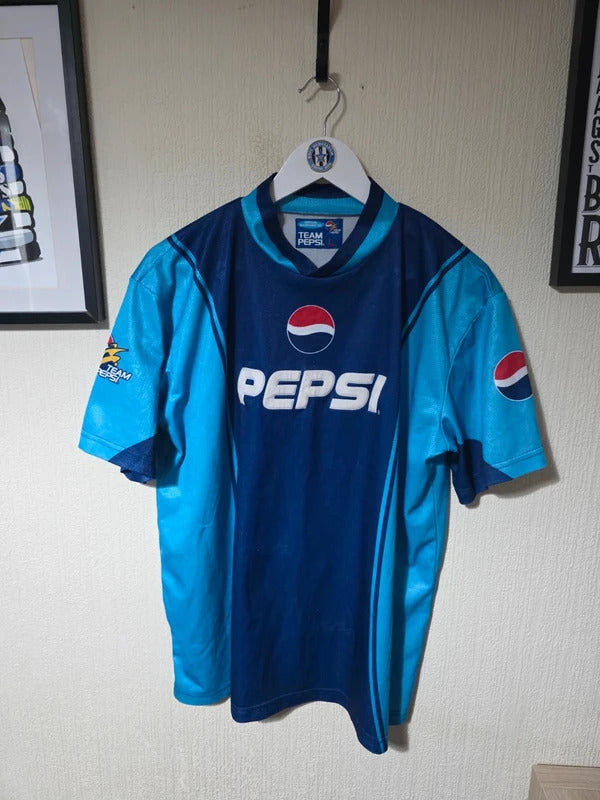 Pepsi Mens Y2K football shirt Large