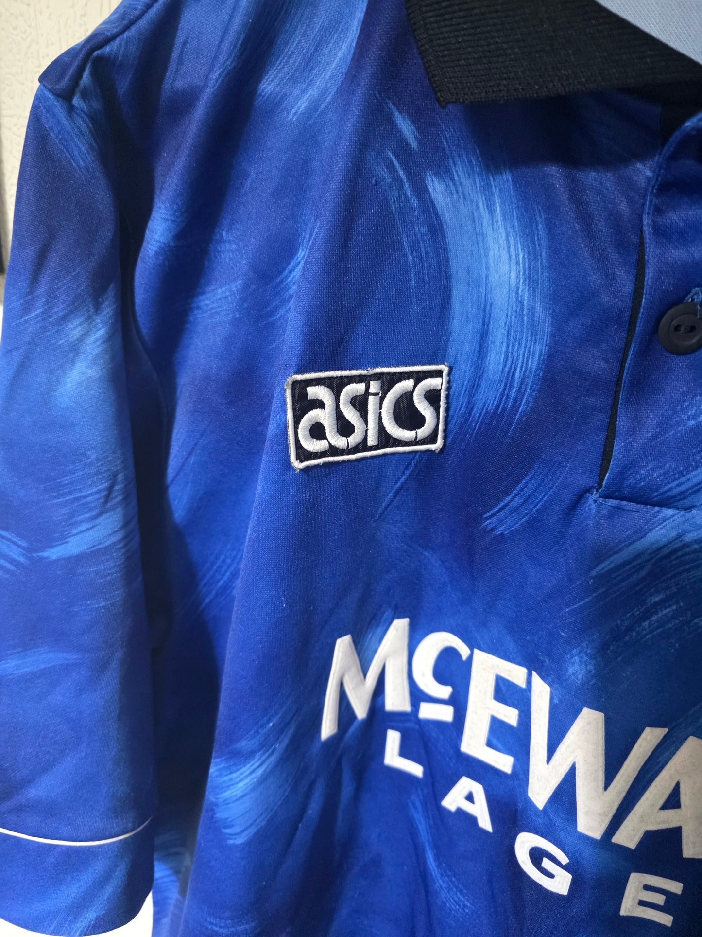 Newcastle United 1993/95 Asics away shirt, 1st Division winners embroidery