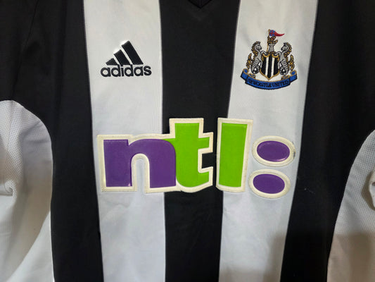 Newcastle United 2001/03 Adidas home shirt - Large
