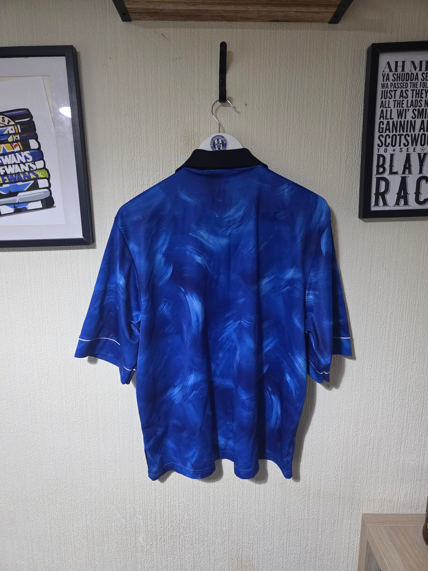 Newcastle United 1993/95 Asics away shirt, 1st Division winners embroidery