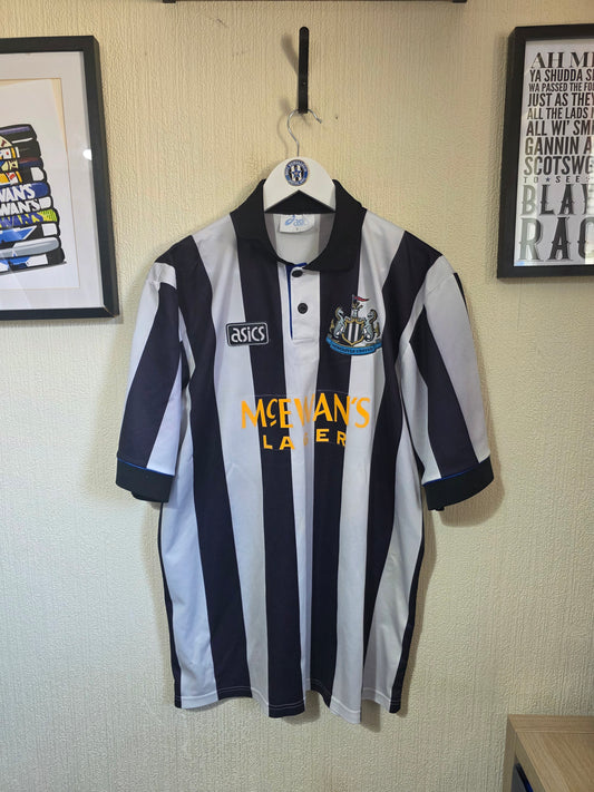Newcastle United 1993/95 Asics Home Shirt - Large