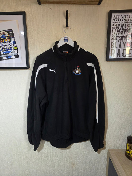 Newcastle United 2011/12 Puma 1/4 zip fleece - Large