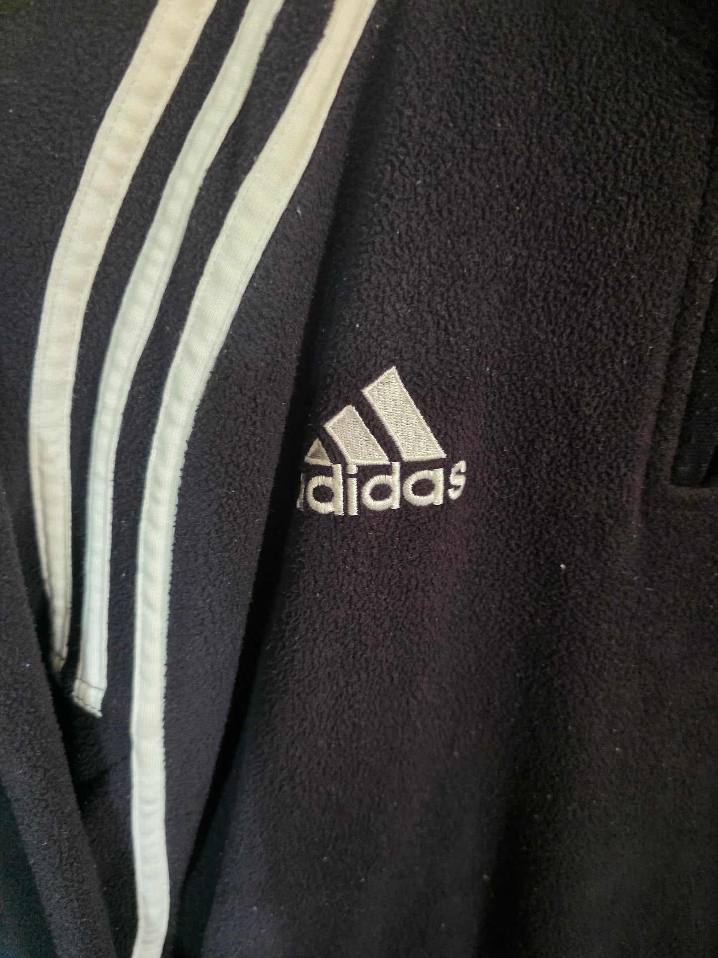 Newcastle United 2002/03 Adidas 1/4 zip fleece - Large