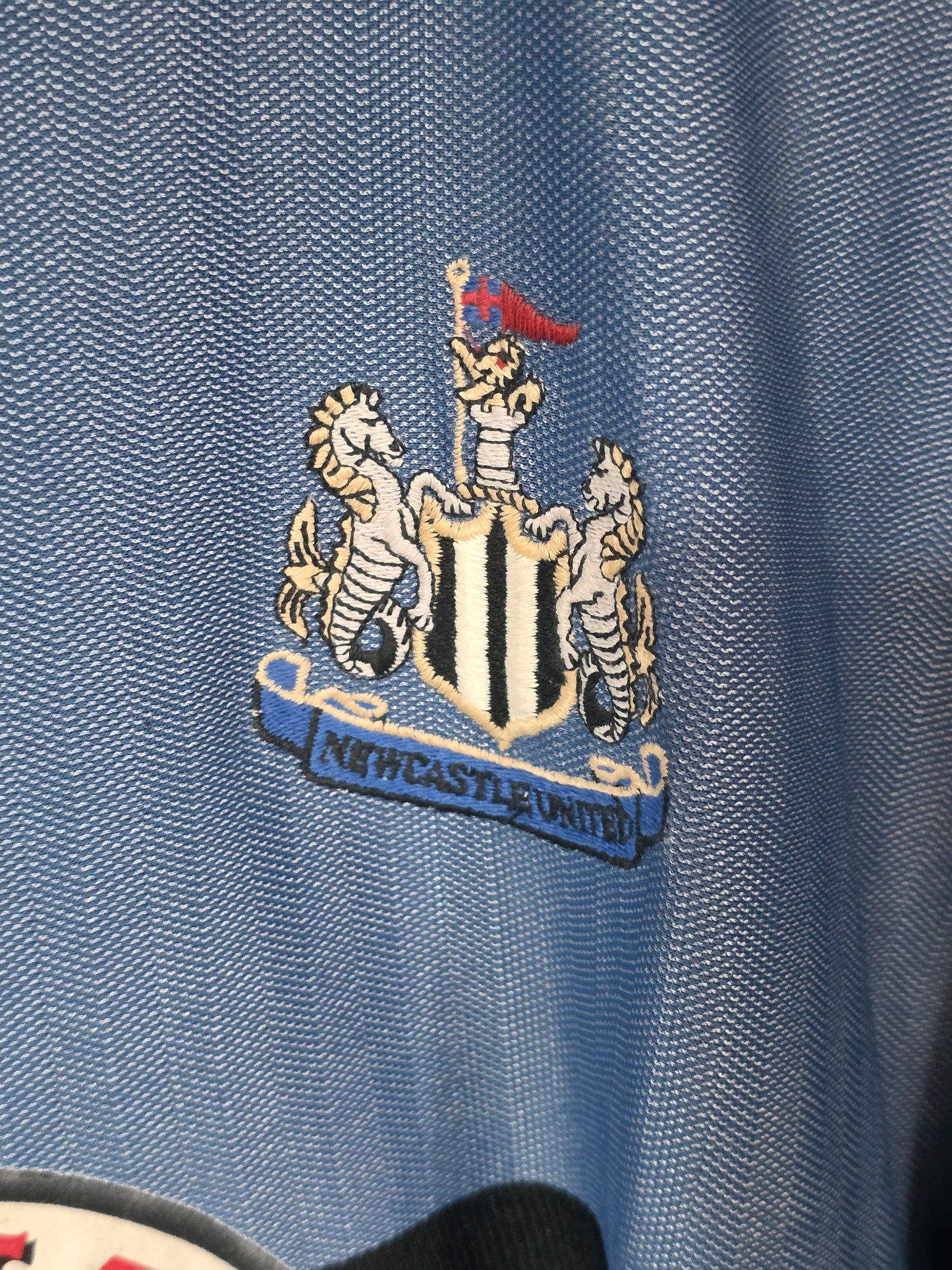 Newcastle United 1996/97 Adidas away shirt #4 BATTY - Large