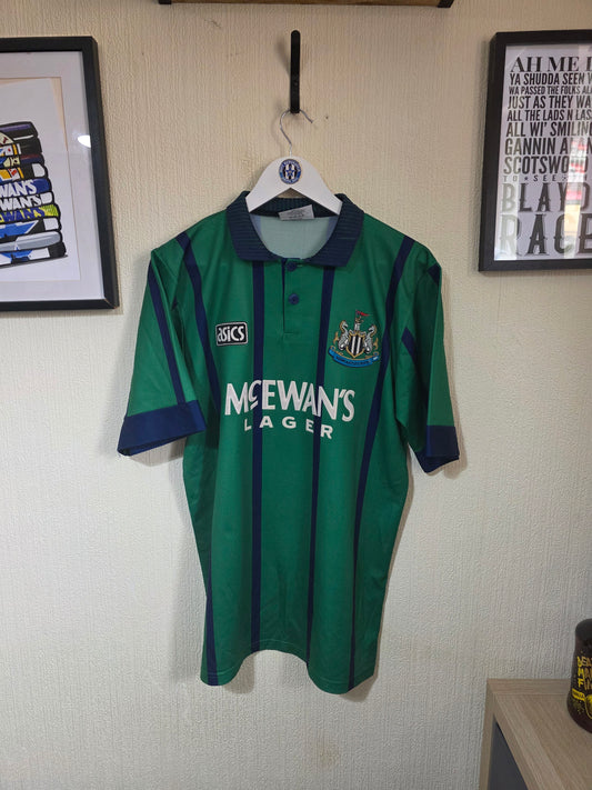 Newcastle United 1993/95 Asics third shirt #9 COLE - Medium