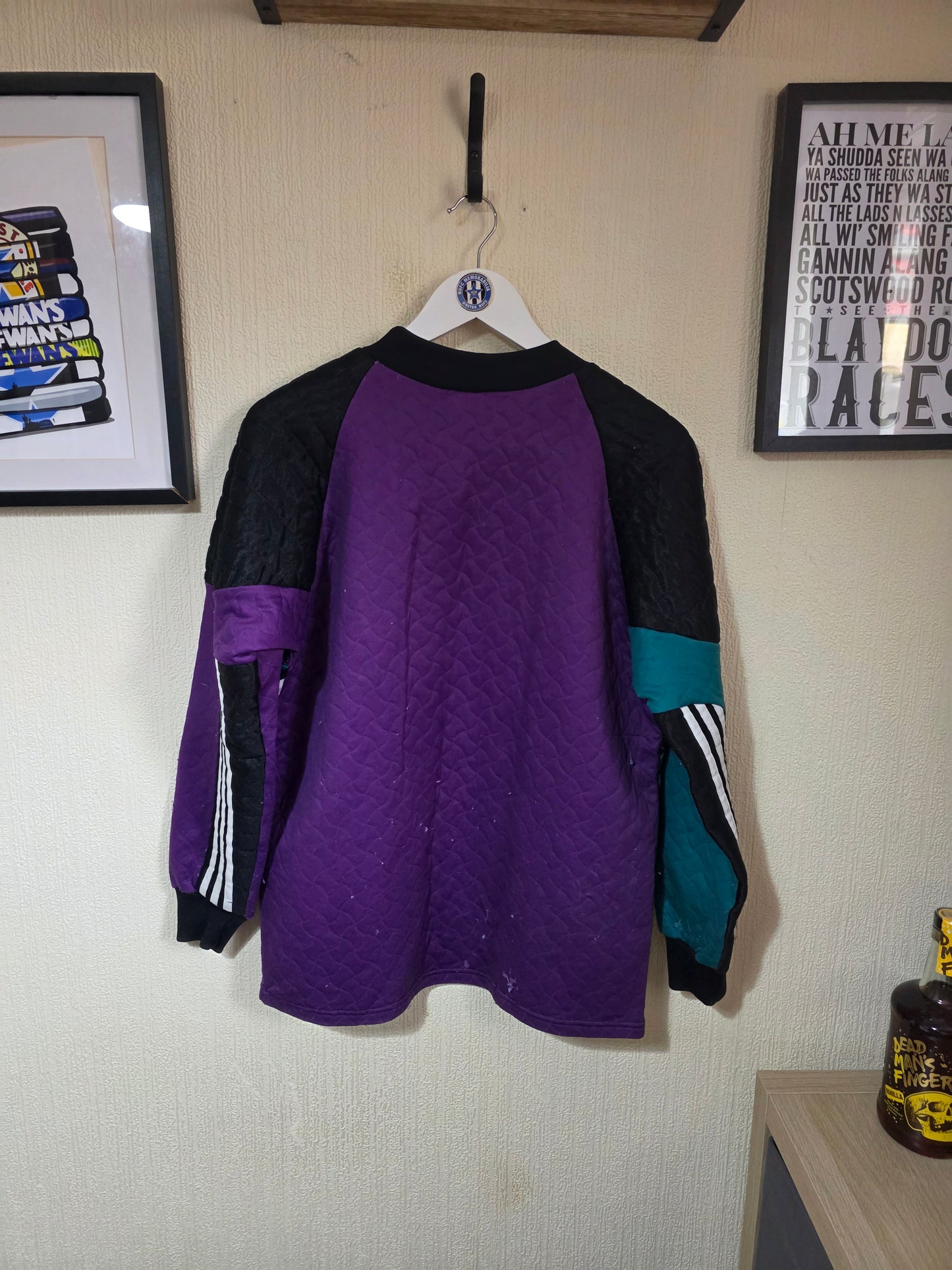 Newcastle United 1995/96 Adidas keeper shirt - Small